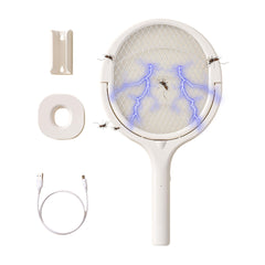 new Bug Zapper Racket Fly Swatter Mosquito Bat Wasp Electric Insect Killer USB koeek - KOEEK