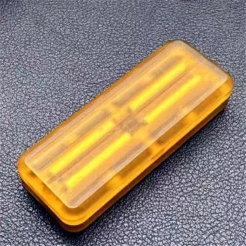 Amber PEI Mechanical Fidget Slider EDC Fidget Toys Fun Stress Relief Toy 07FC0E-D4 - KOEEK