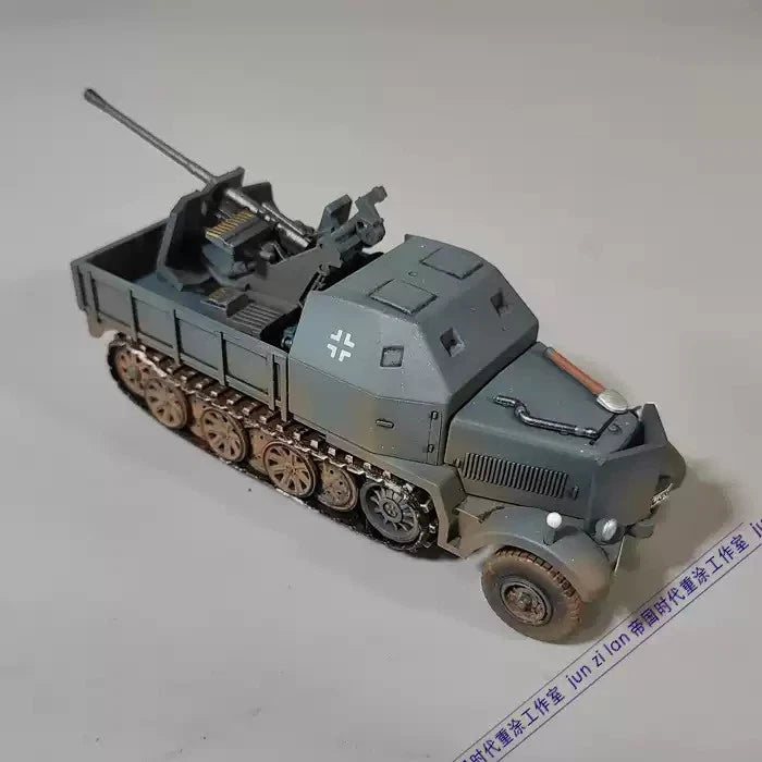 1:72 Scale WWII German Sd .Kfz.7/2 Flak37 Truck-mounted Air Defense Model 07FC0E-D4 - KOEEK