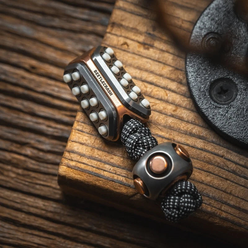 Fidget Slider LAUTIE EDC Beetle Crash Metal Push Pop Bubble Stress Relieve Toy 07FC0E-D4 - KOEEK