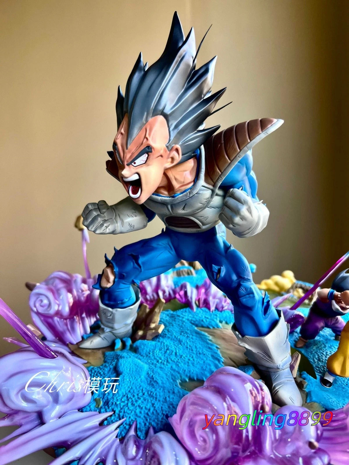1/6 Vegeta Figure Namek Battle ver. Model Statue w/ Base Resin Collect Gift 41CM 07FC0E-D4 - KOEEK