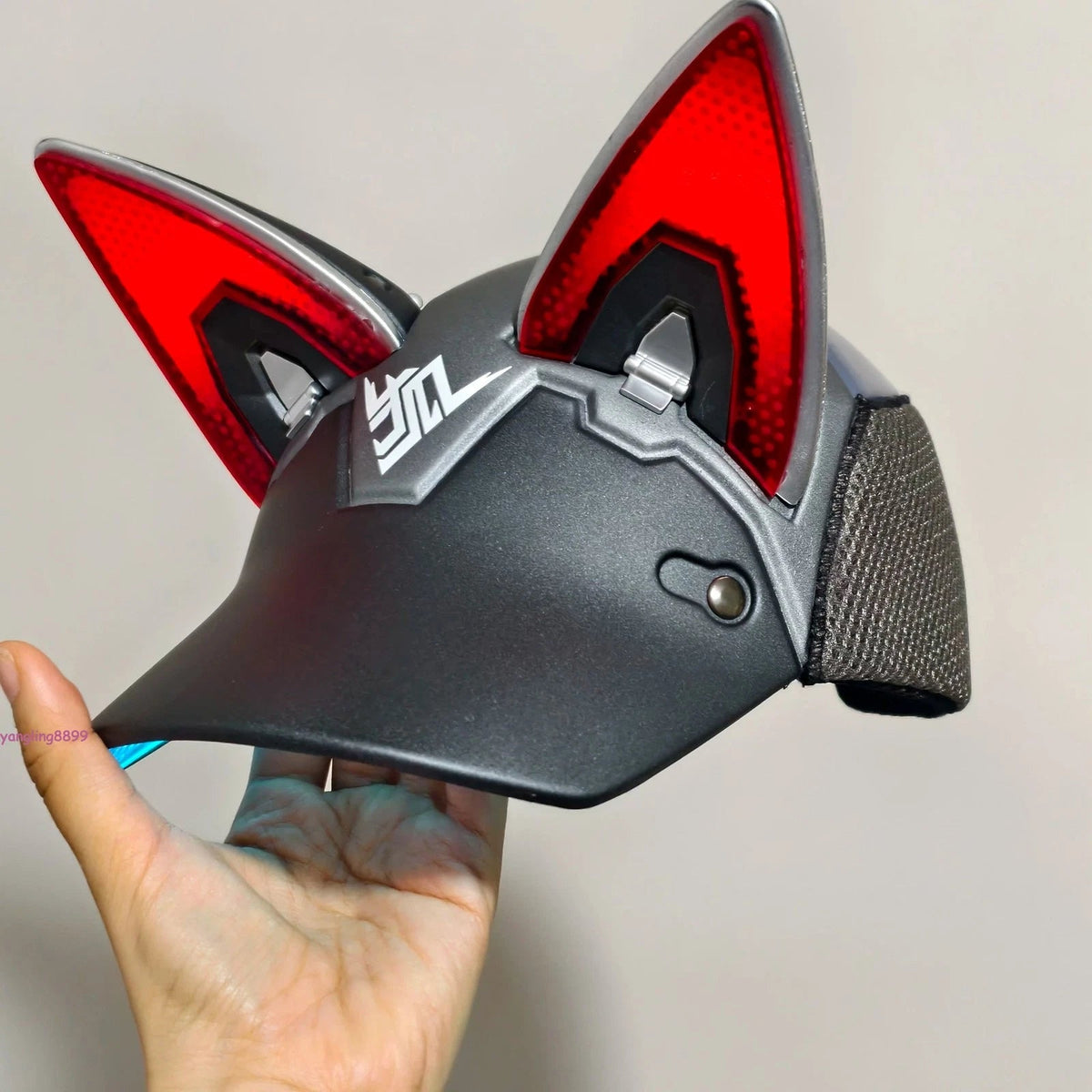 Overwatch Kiriko Cosplay Cap Halloween Party Cos Prop Hat with Fox Ears Unisex 07FC0E-D4 - KOEEK