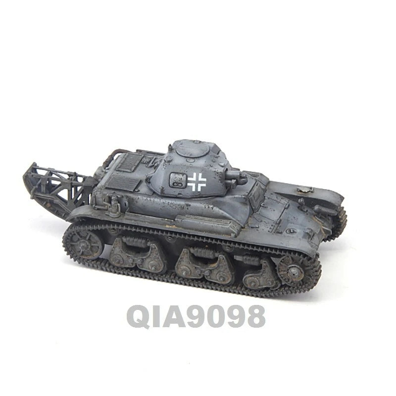 1:72 Scale WWII German Army 35R731(f) Tank Gray Color Plastic Model 07FC0E-D4 - KOEEK