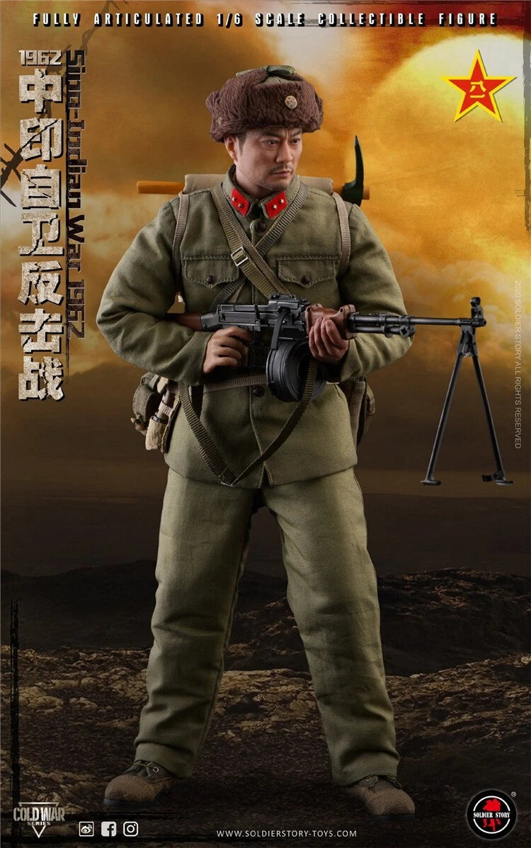 SoldierStory 1/6 SS121 Sino-Indian War 1962 China PLA Action Figure Soldier Toys 07FC0E-D4 - KOEEK