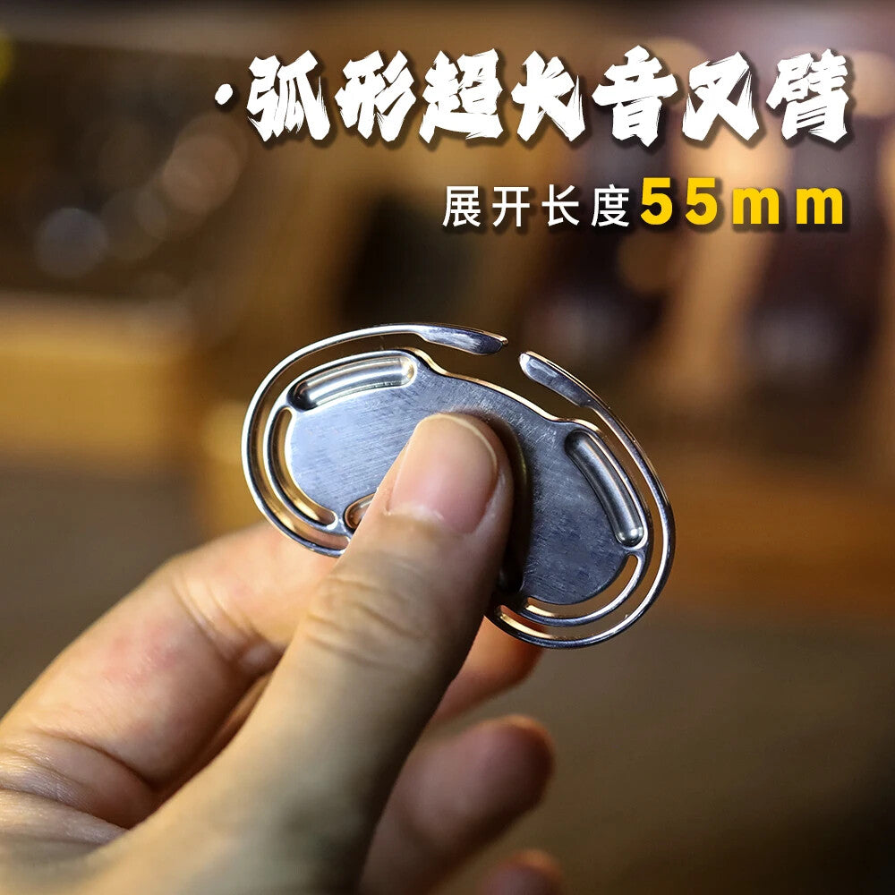 EDC Titanium Alloy Stainless Steel Push Slider Mechanical Intensive Toys Tools 07FC0E-D4 - KOEEK