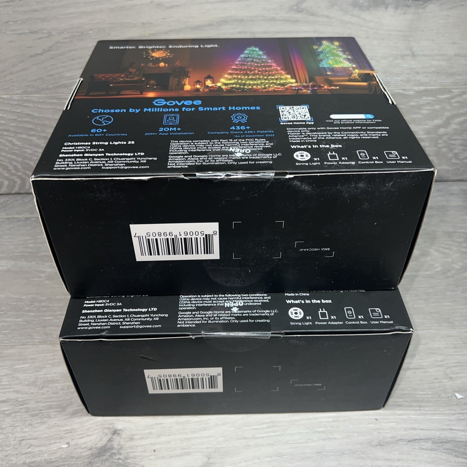 Govee - 65.6ft Green Christmas String Lights 2S - Multi Color- 200 LEDs Lot Of 2 GOVEE - KOEEK