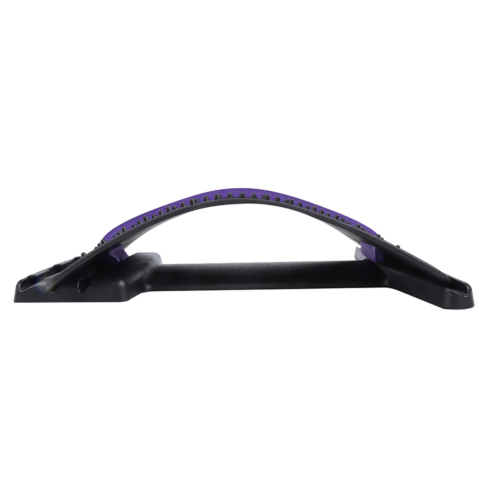 new Lumbar Massage Traction Pad Corrector Stretcher (Acupuncture Black+Purple) HGF koeek - KOEEK