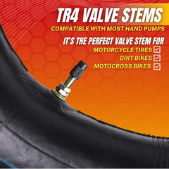 new (2-Pack) 100/90-19 (4.10 x 19) Motorcycle Inner Tubes - x 07FC0E-D4 - KOEEK