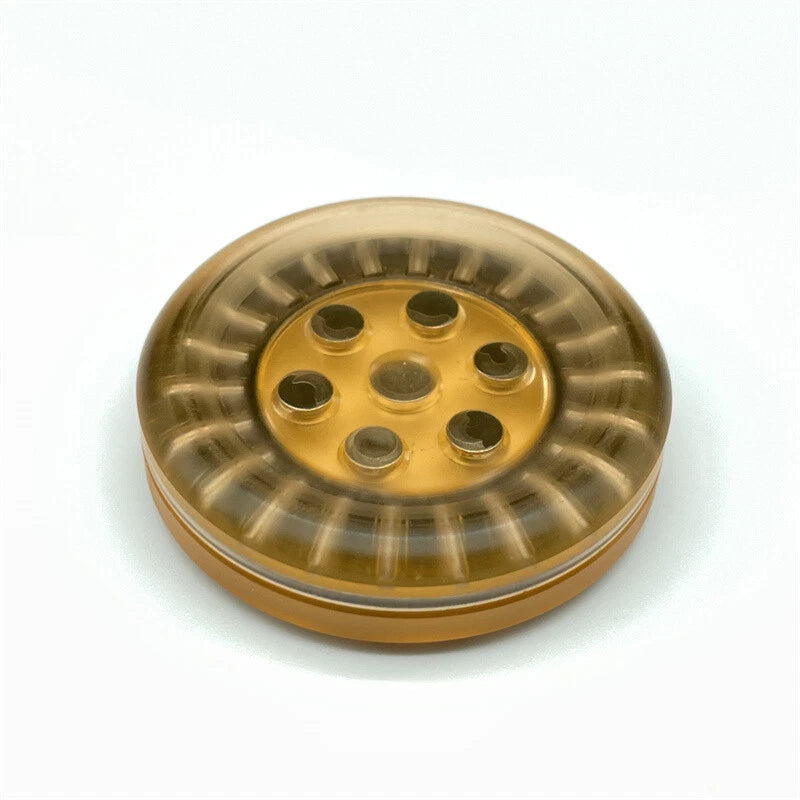 Transparent PC Fidget Coin Haptic Coins Adult EDC Fidget Toy ADHD Hand Spinner 07FC0E-D4 - KOEEK