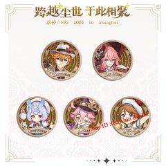 5Pcs/Set Anime  FES Carnival Series Badge Decor Pendant Gift 07FC0E-D4 - KOEEK