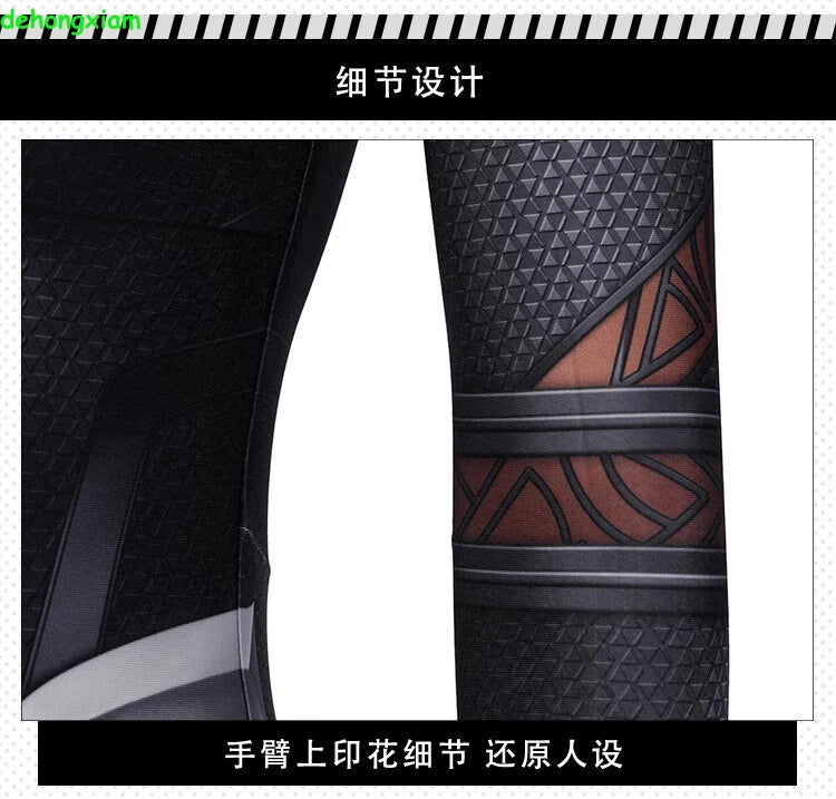 Black Panther Wakanda Forever Cosplay Shuri Costume Bodysuit Jumpsuit Women Suit 07FC0E-D4 - KOEEK