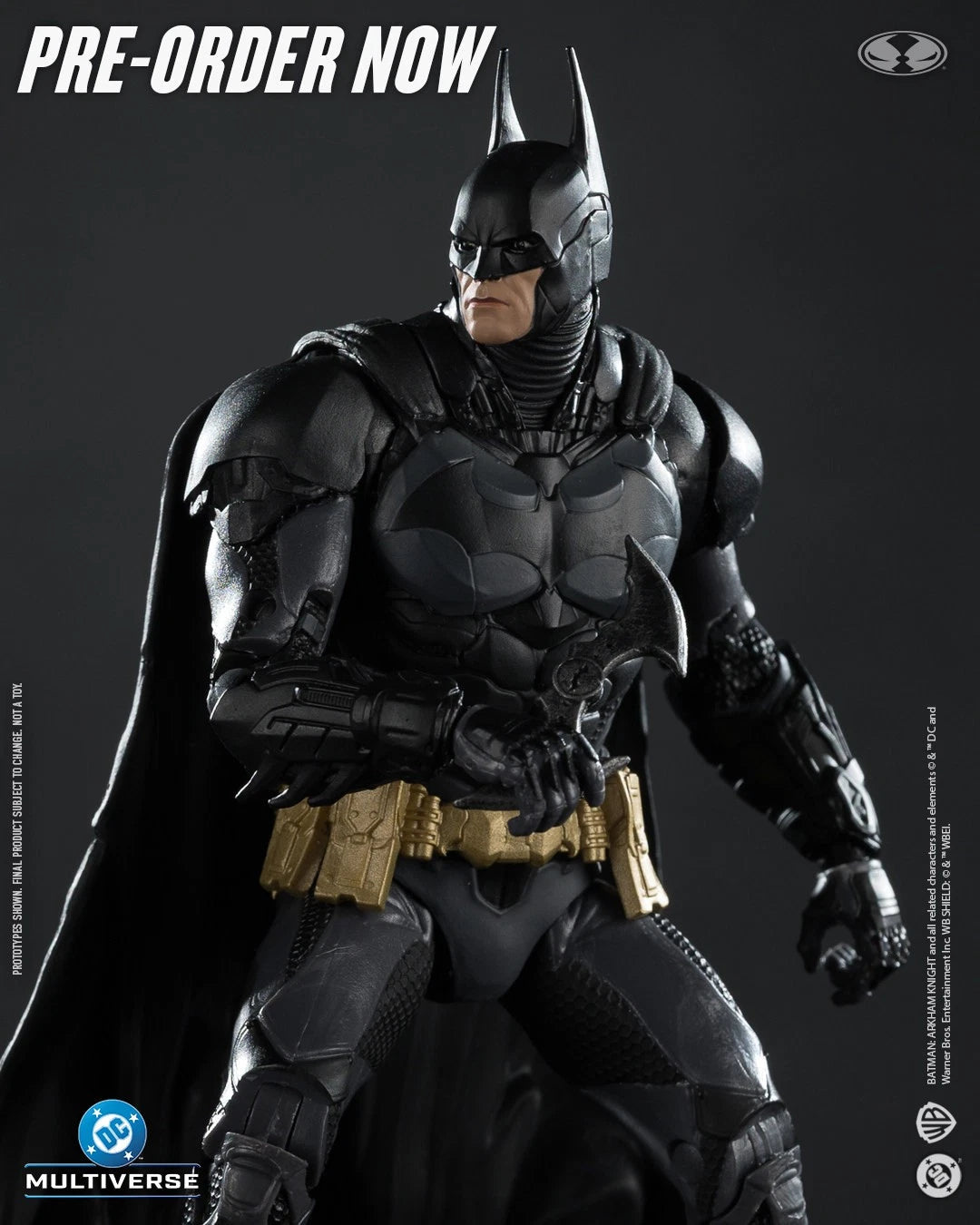 McFarlane Batman (Arkham Knight) 1/10‑scale Articulated Action Figure 07FC0E-D4 - KOEEK