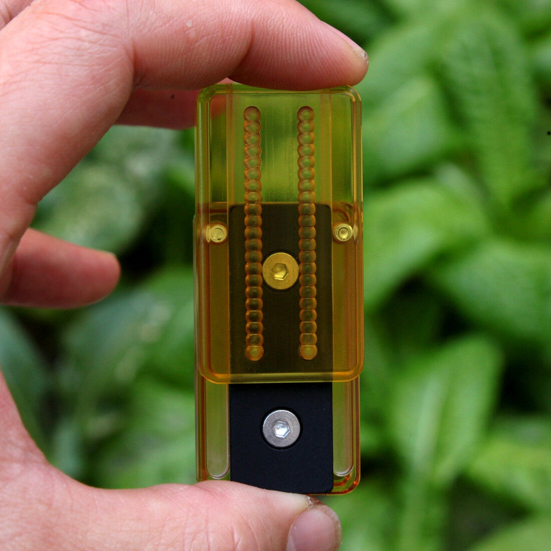 PEI Fidget Slider Ding Ding Clicker Haptic Toy Mechanical push Card Pocket EDC 07FC0E-D4 - KOEEK