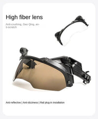 Tactical FAST Mask Goggles Helmet Windproof Face Mask Equipment Full Face Mask 07FC0E-D4 - KOEEK
