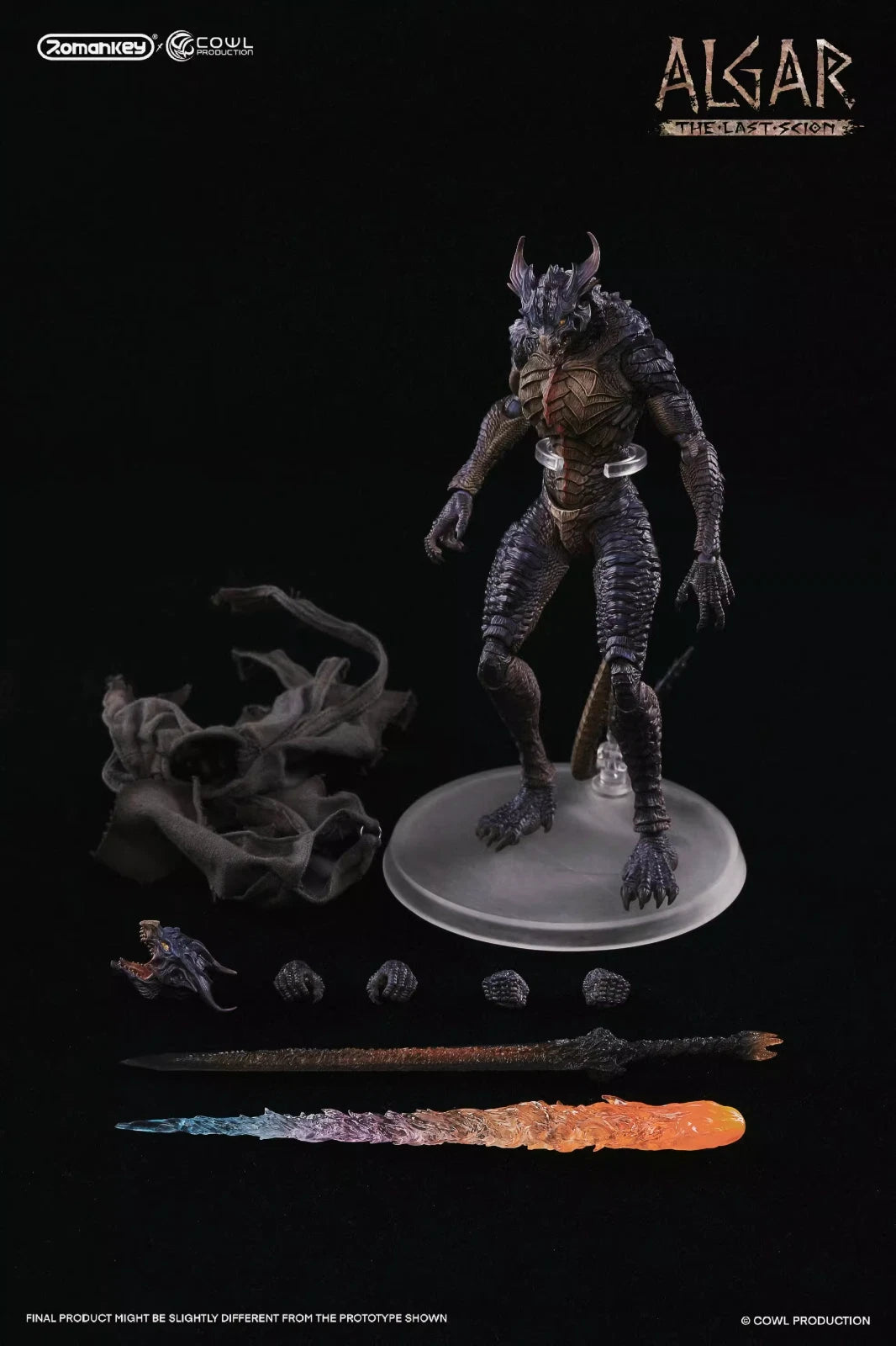 Romankey X COWL 1/12 The Last Scion Algar Collectible Action Figure Model Gifts ROMANKEY_X_COWL - KOEEK