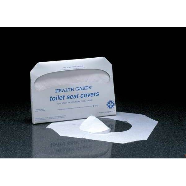 new Hospeco Hg-5000 Toilet Seat Cover, Half Fold, White, 250 Sheets koeek - KOEEK