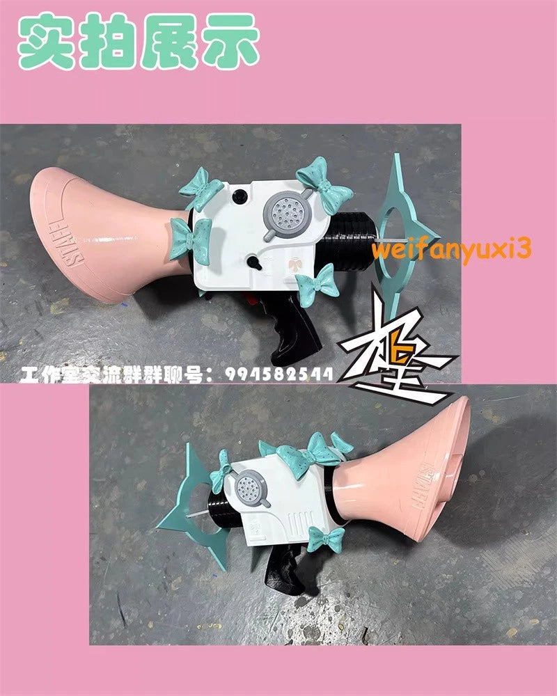 ZZZ Zenless Zone Zero Angels of Delusion Sunna‌ Horn Cosplay Prop Equipment Toy 07FC0E-D4 - KOEEK