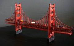 Ironwork San Francisco Golden Gate Bridge Model Handmade  Retro Ornaments Gift 07FC0E-D4 - KOEEK