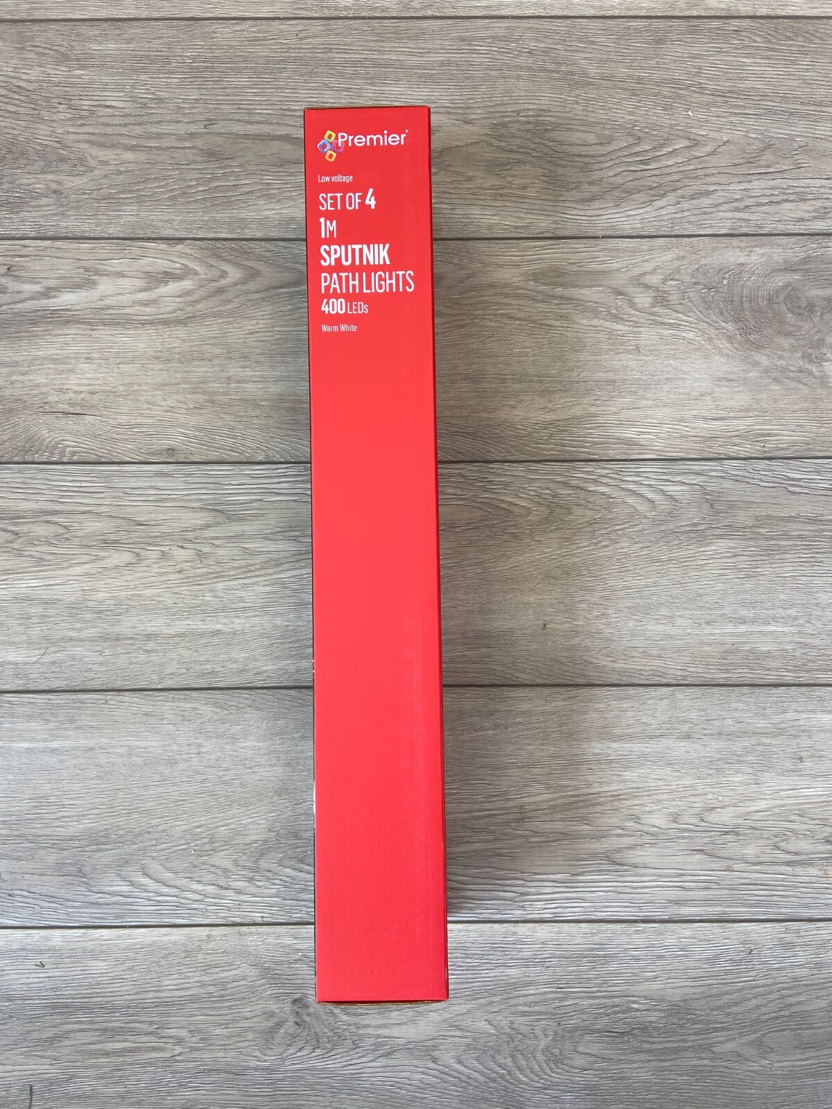 BNIB Premier Set of 4 Sputnik Path Lights - 400 LED's ~ Warm White ~ PREMIER - KOEEK