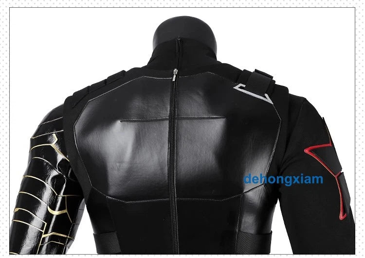 Avengers Winter Soldier Bucky Mens Cosplay Costume Accessories Outfits Glove Lot 07FC0E-D4 - KOEEK