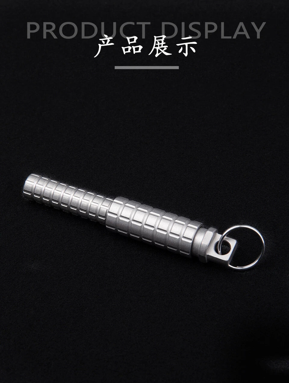 Titanium Alloy Mini Pocket Pen Outdoor EDC Tool Portable Keychain Ballpoint Pen 07FC0E-D4 - KOEEK