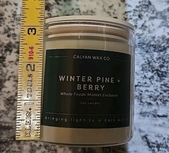 (3) Calyan Wax Co Whole Foods Exclusive Candles Winter Pine Plum Chestnut 8.8oz 07FC0E-D4 - KOEEK