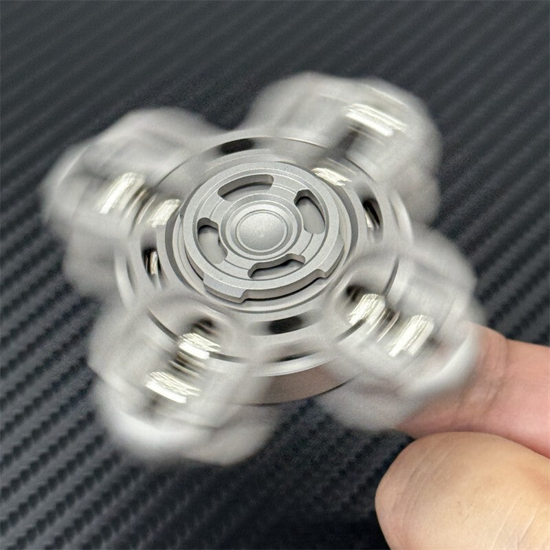 Future Punk Style EDC Hand Spinner Fashion Cool Metal Fidget Spinner 07FC0E-D4 - KOEEK