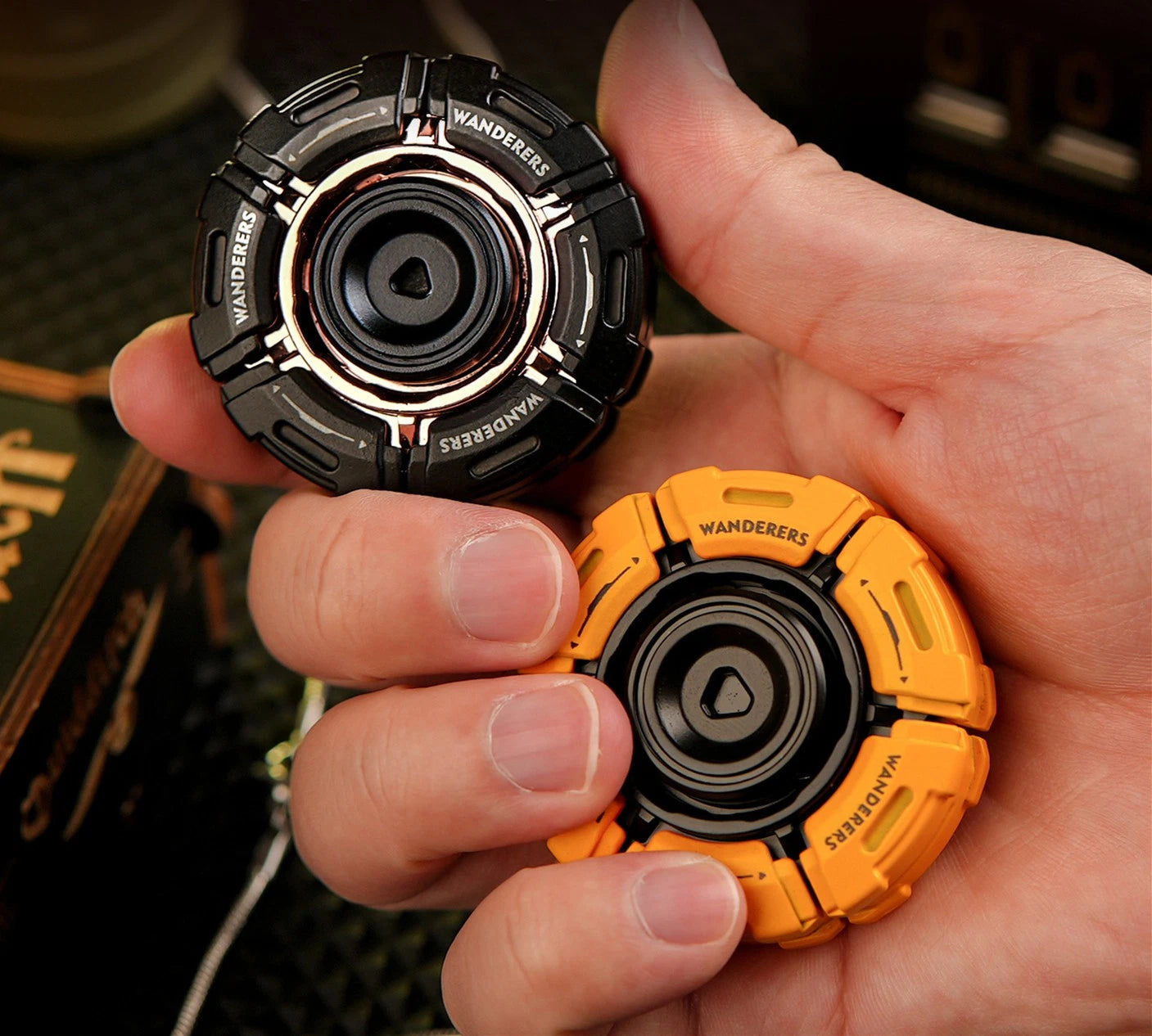 Creativity Fidget Spinner Pillbug Metal EDC Beetle Finger Spinner Toys Gifts 07FC0E-D4 - KOEEK