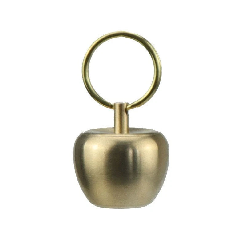 Brass Keychain Waterproof Storage Box Sealed Pill Capsula Portable Tank EDC Tool 07FC0E-D4 - KOEEK