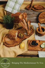 Olive Wood Cutting Board/Cheese Board - 14 inches
