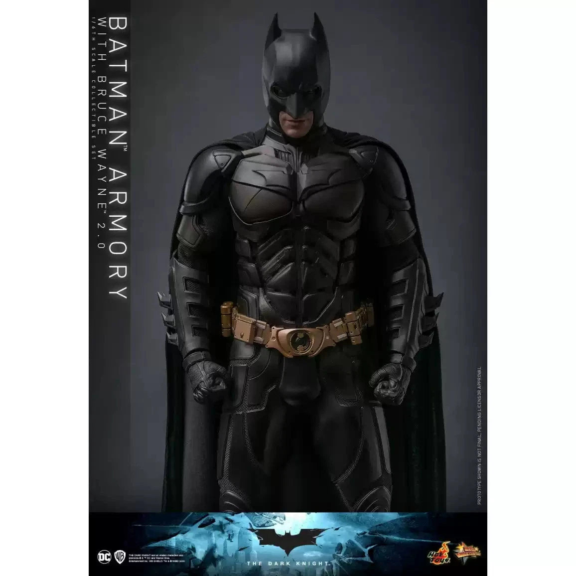 IN STOCK Hot Toys MMS750 The Dark Knight 1/6 Batman Armory with Bruce Wayne 2.0 HOT_TOYS - KOEEK
