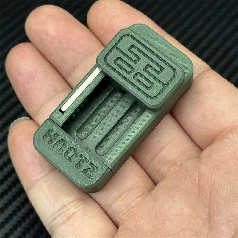 Creative Mechanical Stress Relief Toys Fashion Plastic EDC Push Fidget Slider 07FC0E-D4 - KOEEK