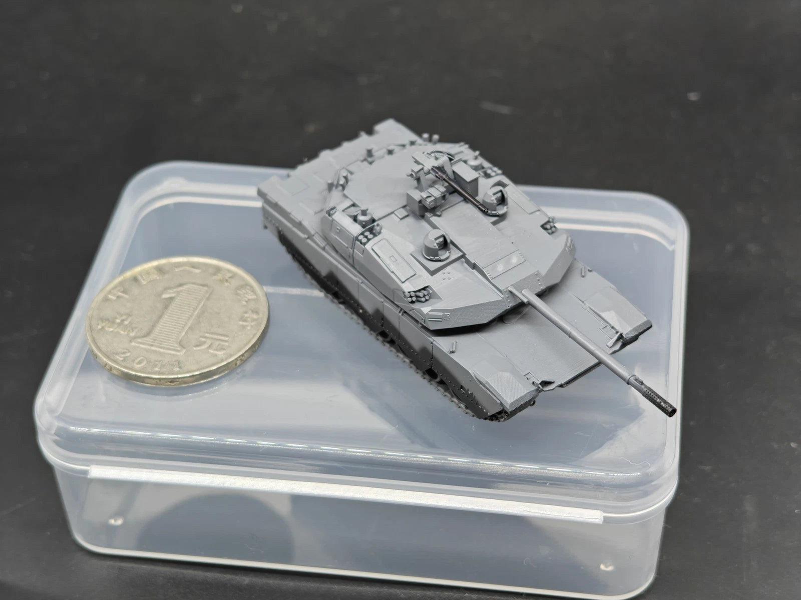 USA Abrams x Tank 1/144 Scale Static Model Painted Finished Non-Movable 07FC0E-D4 - KOEEK