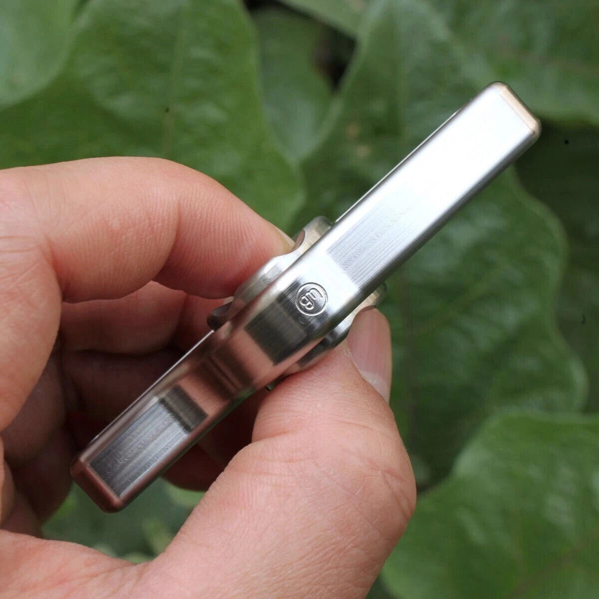 Pocket Haptic Toy Fidget Finger Spinner Stainless Steel PEI CNC Fine Carving EDC 07FC0E-D4 - KOEEK