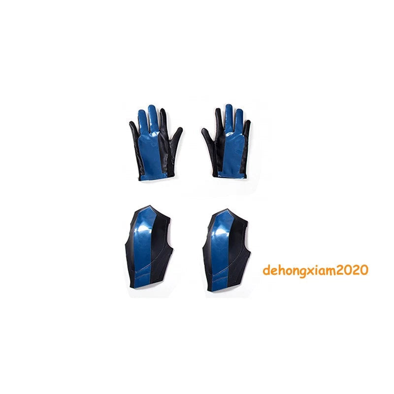 Nightwing Dick Grayson Cosplay Costume Suit  Outfit Bodysuit Full Set Halloween 07FC0E-D4 - KOEEK