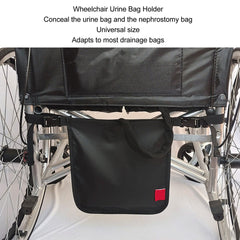 new Wheelchair Urine Drainage Bag Hangs Discreetly Catheter Bag Holder Covers I koeek - KOEEK