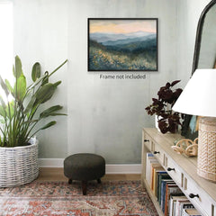 new Appalachian Mountains Wall Art Nature Landscape 16L" x 12W", Multi 07FC0E-D4 - KOEEK
