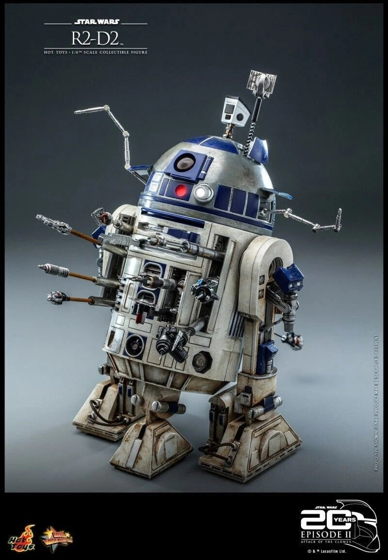 Hot Toys MMS651 STAR WARS II: ATTACK OF THE CLONES 1/6 R2-D2 R2D2 Figure HOT_TOYS - KOEEK
