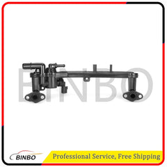 Coolant Flange Outlet Pipe with Temp Sensor LR018273for Land Rover LR4 RR Sport 07FC0E-D4 - KOEEK