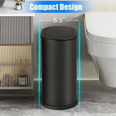 Stainless steel bathroom trash can 1.8 gallon small trash can 07FC0E-D4 - KOEEK