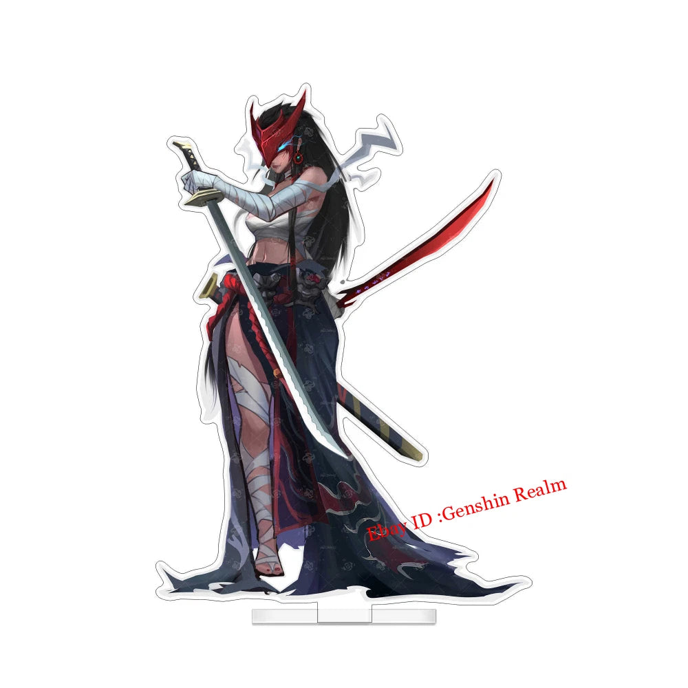League of Legends The Unforgotten Yone Acrylic Desktop Stand Figure Collection 07FC0E-D4 - KOEEK