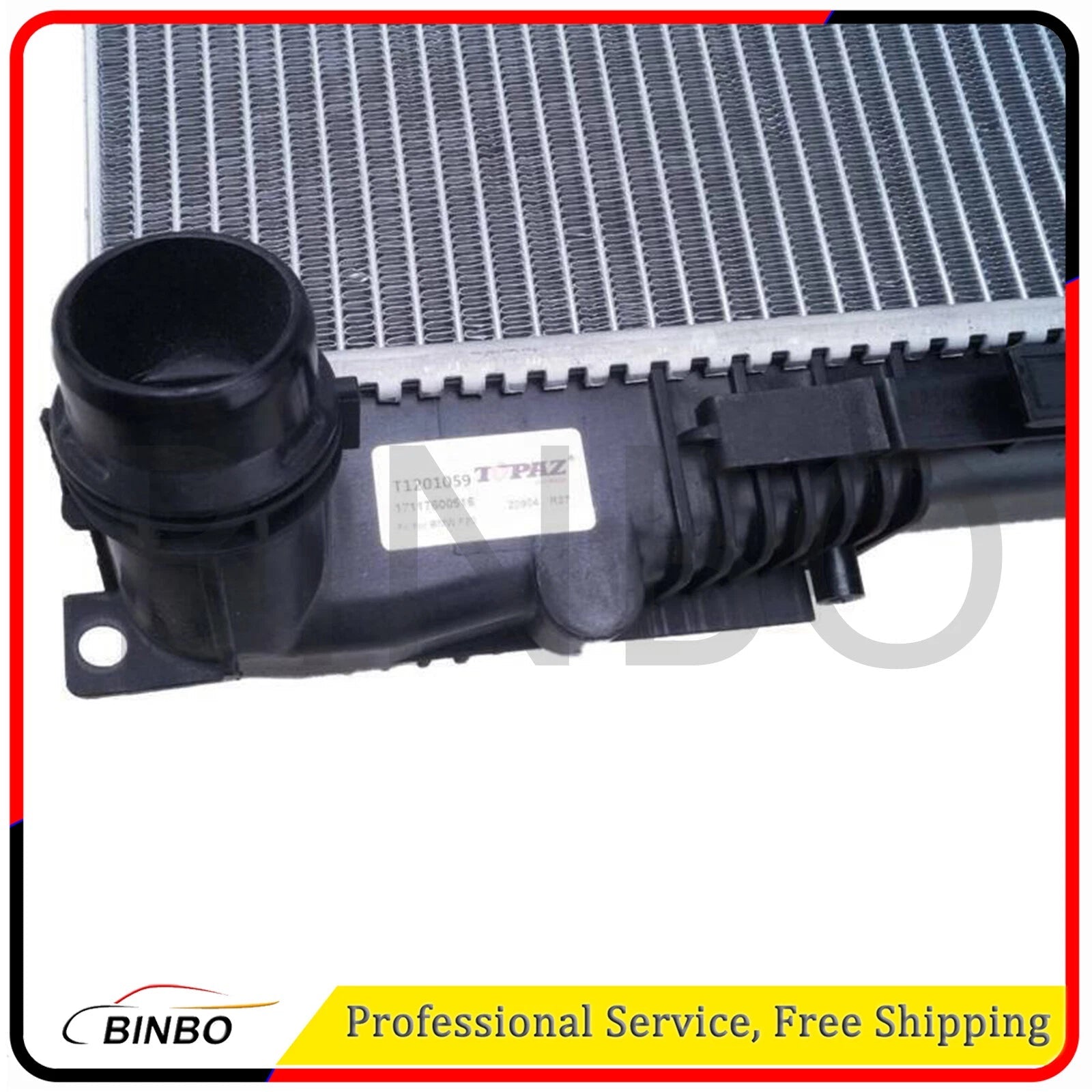 Engine Cooling Radiator for BMW F80 F35 F31 F30 F21 F20 17117600516 07FC0E-D4 - KOEEK