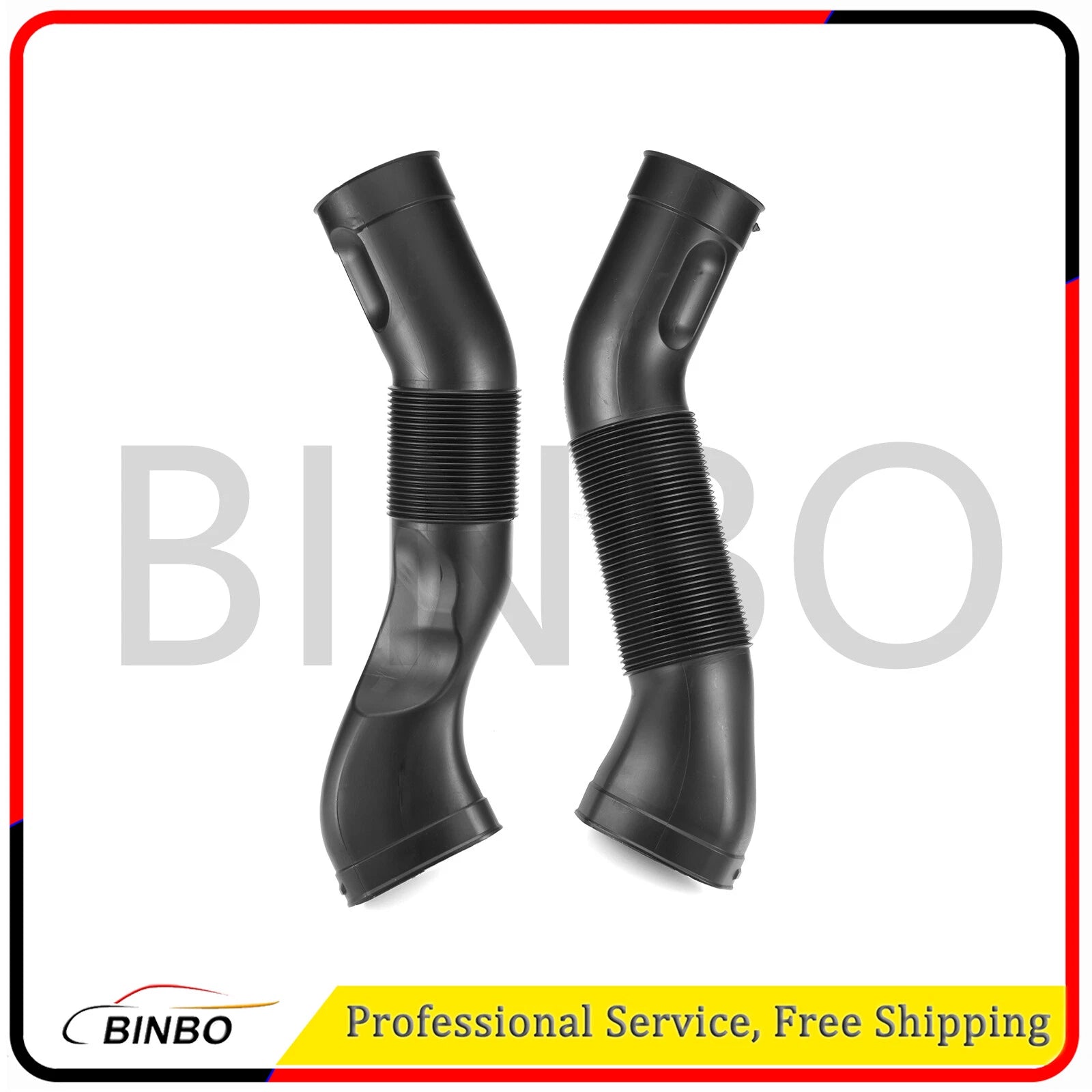 LH+RH Side Air Intake Duct Hose 1130942182 For Mercedes W211 CLS500 E500 03-06 07FC0E-D4 - KOEEK