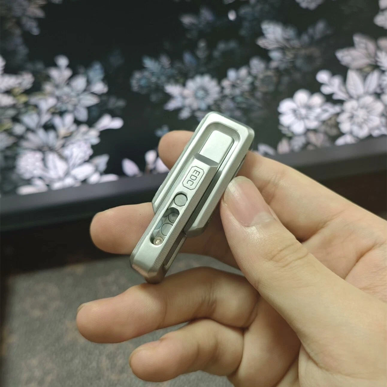 Fidget Slider EDC Push Haptic Slider Double Xlock Toy Adults Stress Relief Gifts 07FC0E-D4 - KOEEK