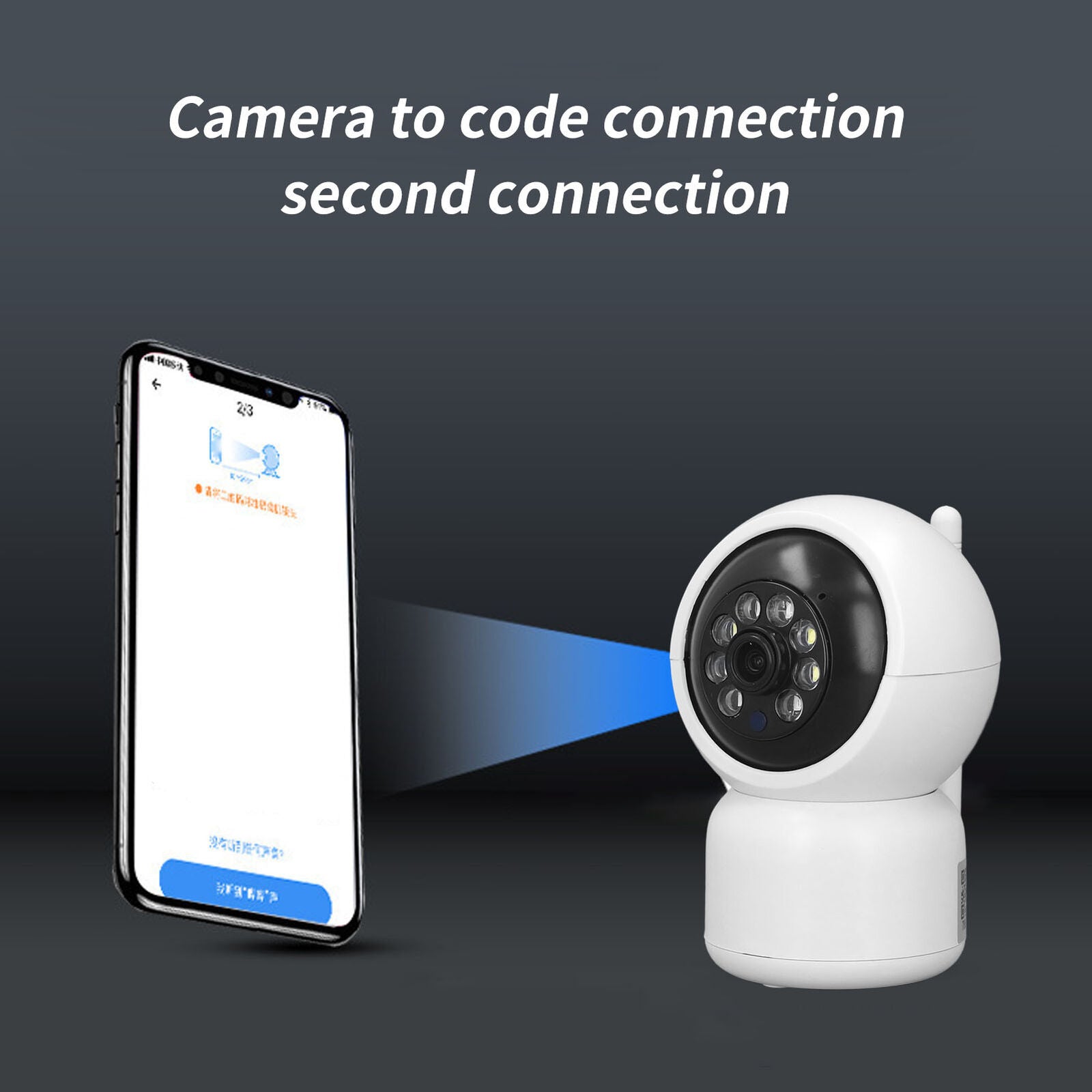 new Security Camera WiFi Indoor 2 Way Audio Infrared Night Baby Pet Monitor koeek - KOEEK