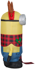 Minion Kevin Airblown Inflatable Christmas Decoration with LED Lights 42 Inch 07FC0E-D4 - KOEEK