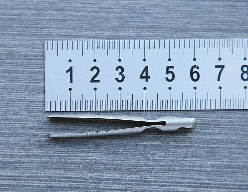 Mini CNC Titanium Keychain Tweezers Pocket Outdoor Lightweight Clamping EDC Tool EDC - KOEEK