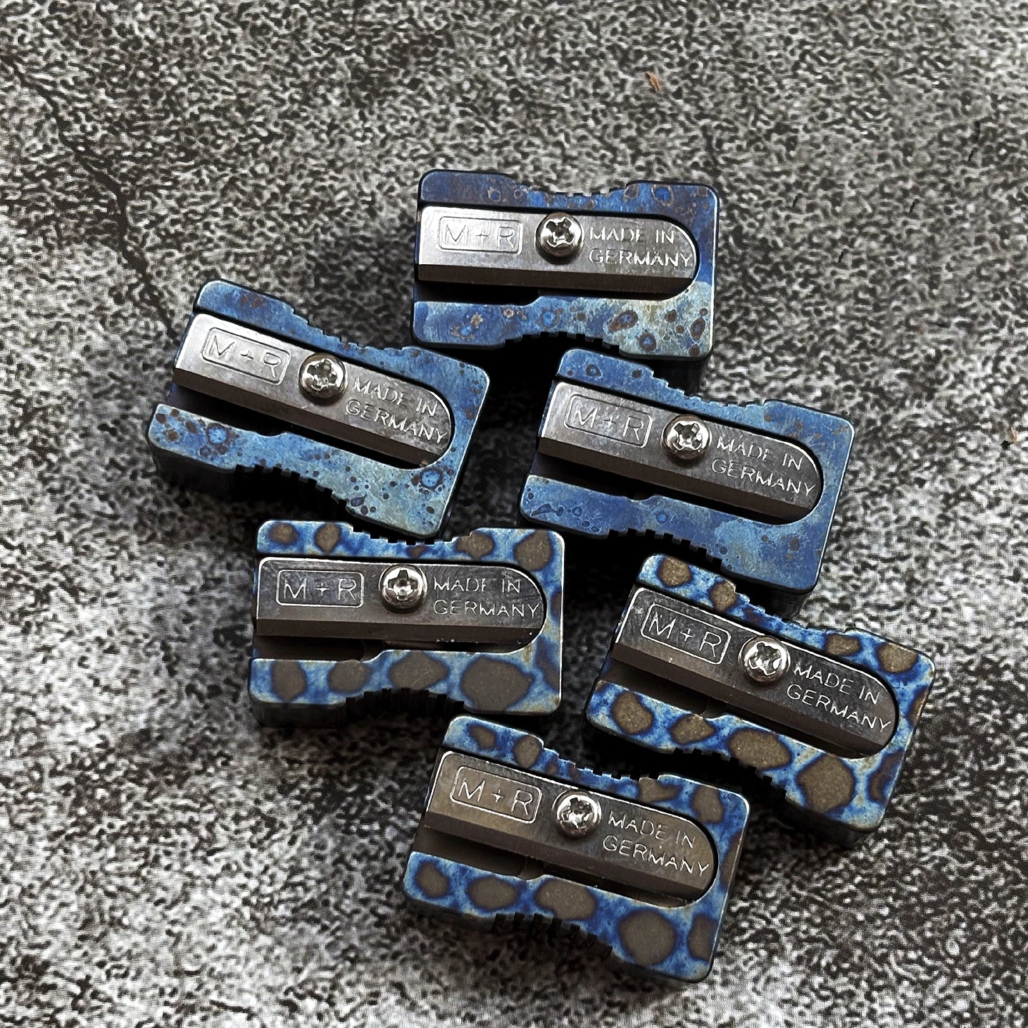 Mini Titanium Manual Top grade Stationery Pencil Sharpener Metal Bevelled Tool 07FC0E-D4 - KOEEK