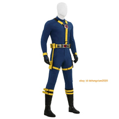 Avengers: Doomsday Cyclops Full Cosplay Costume with Shoes, for Halloween / Part 07FC0E-D4 - KOEEK