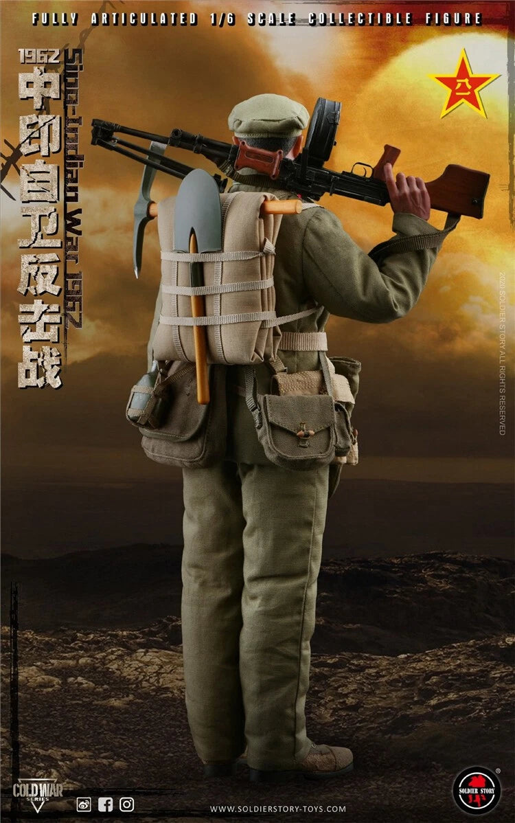 SoldierStory 1/6 SS121 Sino-Indian War 1962 China PLA Action Figure Soldier Toys 07FC0E-D4 - KOEEK